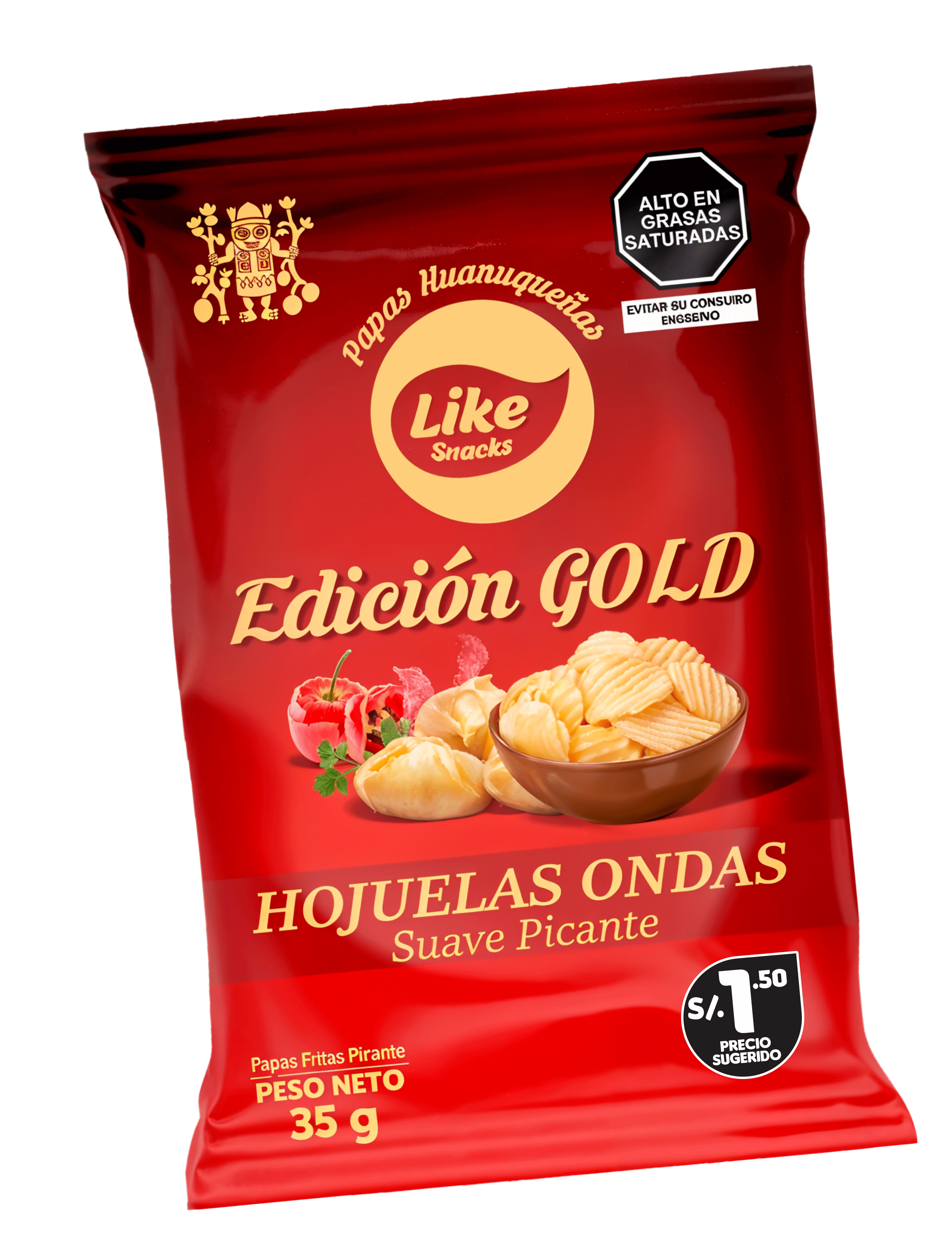 Like Gold Picantes Ondas 35g